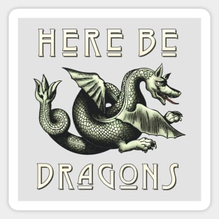 Ill-Tempered Dragon Sticker